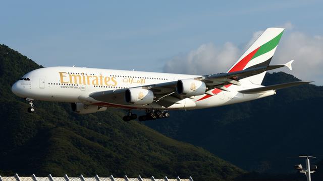 A6-EUA:Airbus A380-800:Emirates Airline